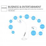 Wholesale Mini Sports Wireless Bluetooth Stereo Headset (White)